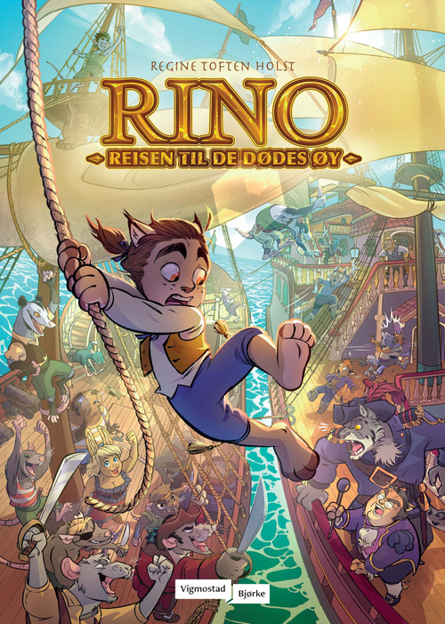 Cover of Rino - Journey to the island of the dead