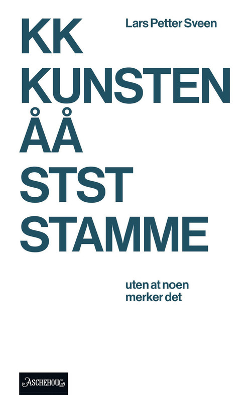 Cover of The Art of Stuttering – Without Anyone Noticing