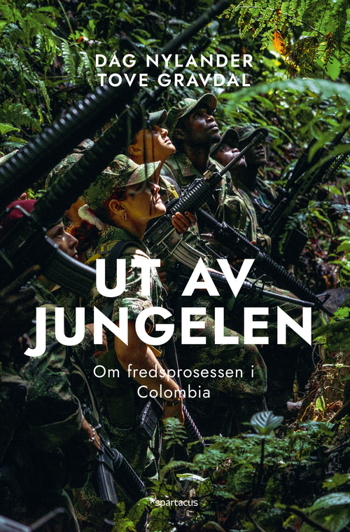 Cover of Out of the Jungle. About the peace process in Colombia